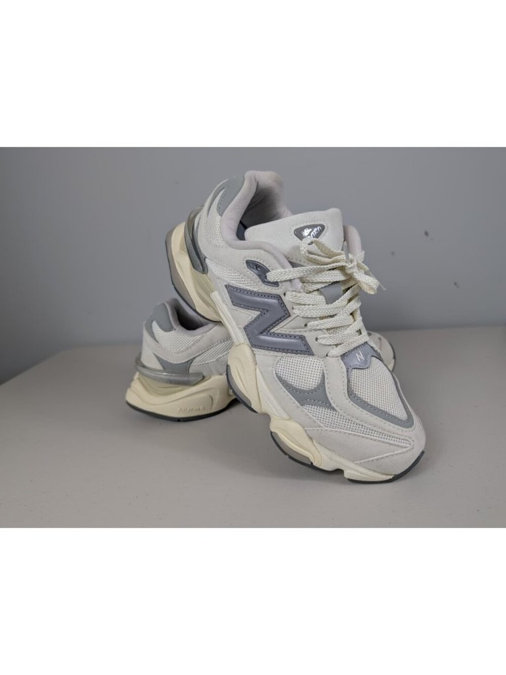 New Balance 9060 sea salt white sneakers men's size 9.5